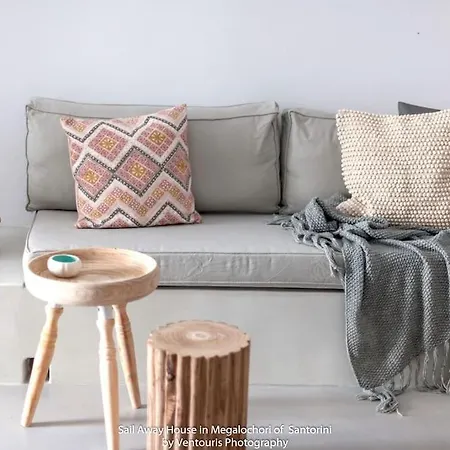 Sail Away House In Megalochori Сasa de vacaciones Megalokori